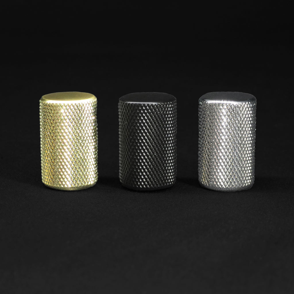 knurled metal concrete candle snuffer handles