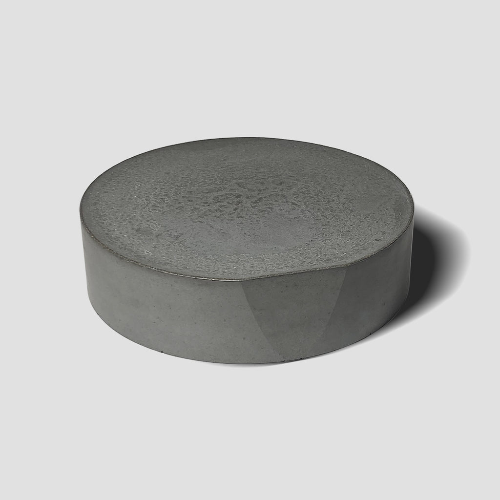 concrete and wax handmade grey concrete table mirror homewares