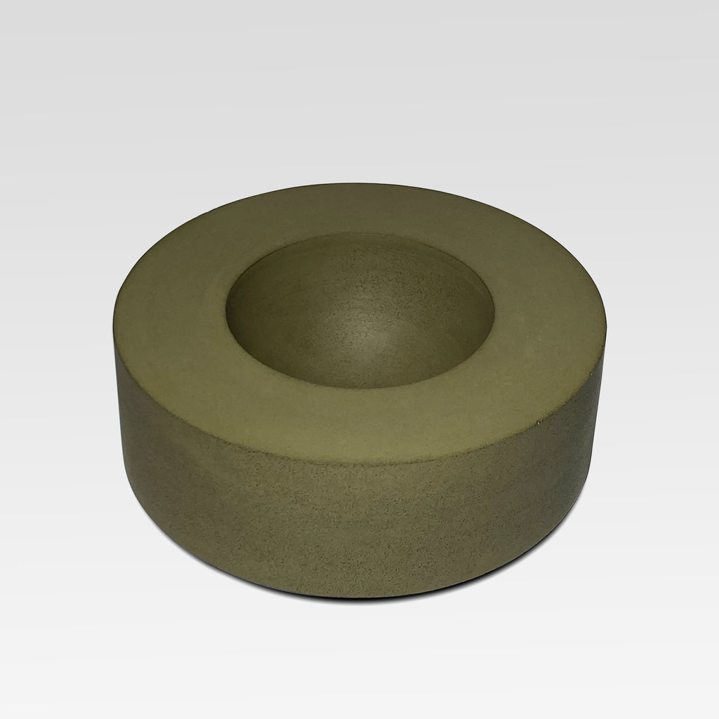 handmade olive green concrete small bowl tableware
