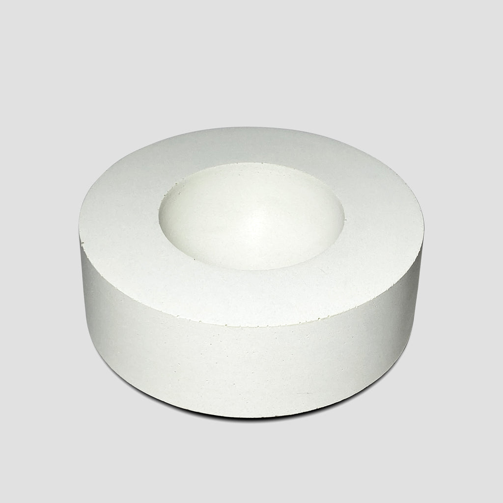 concrete and wax handmade white concrete small bowl tableware